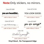 "Believe in Yourself" Mirror Sticker - Image 5