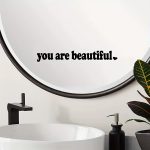 "Believe in Yourself" Mirror Sticker - Image 8